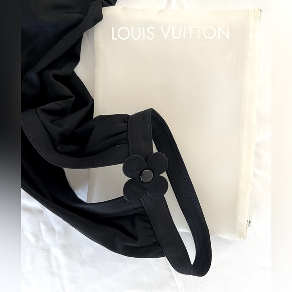 Louis Vuitton Vintage 00’s Black Halter Swimsuit w/Original Storage Bag. - Picture 12 of 12